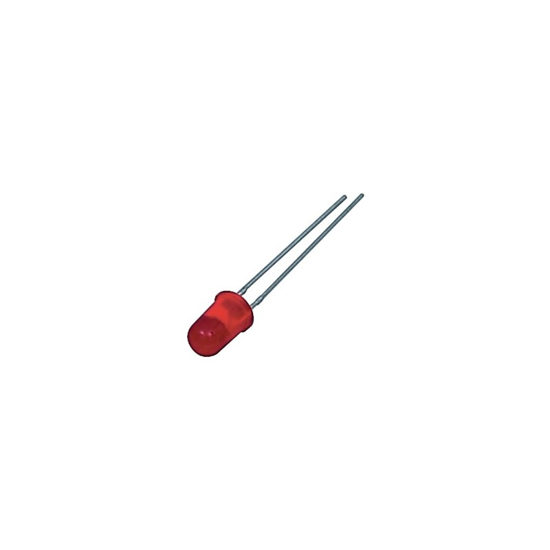 10MM LED 150mA 0.75w - RED