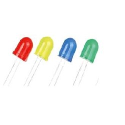 10MM LED  150mA  0.75w - BLEU