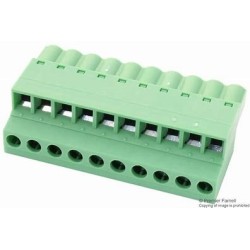 MSTB2,5/6-ST-5,08 Bornier enfichable , 5,08 mm, 6 Voies - 8PINS