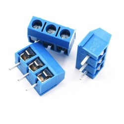 KF301-3P Blue Screw Terminal Block for PCB Prototyping