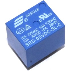 Relais SRD – XXVDC – SL – C - 5V