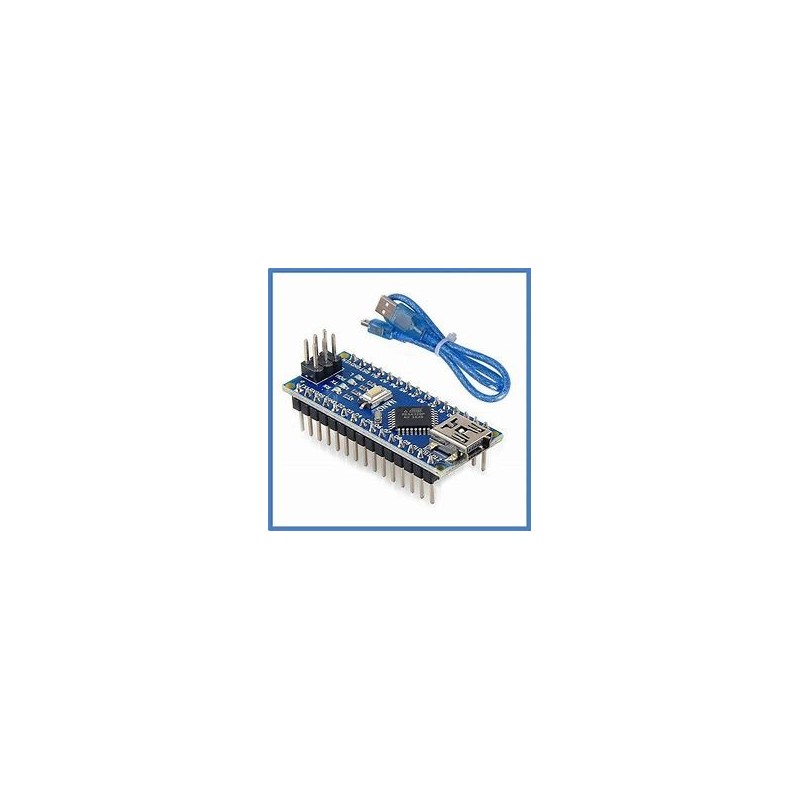 Arduino Nano soudée fourni avec câble de 1M