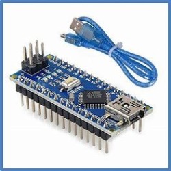 Arduino Nano soudée fourni avec câble de 30 Cm