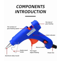 Grand Pistolet à colle 100W