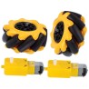 Moteur Omni Directionnel Mecanum Roue 48 mm diametre