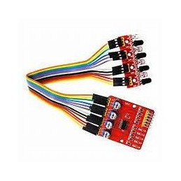 Evader Obstacle Infrared Proximity Line Follower Sensor 4 Channels