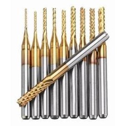 Box of 10 drill bits 0.8-3mm