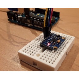 GY-521 MPU6050: 3-axis accelerometer and gyroscope