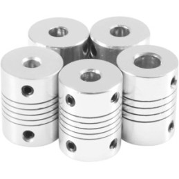 Flexible coupling for 3D printer