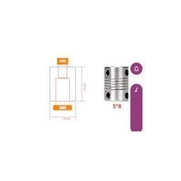 Accouplement Flexible pour imprimante 3D
