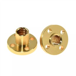 Écrou de Vis T8 en Laiton Imprimante 3D