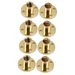 Écrou de Vis T8 en Laiton Imprimante 3D