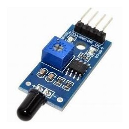4-pin IR flame sensor module