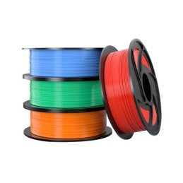 PLA 3D Printer Filament White Color Black