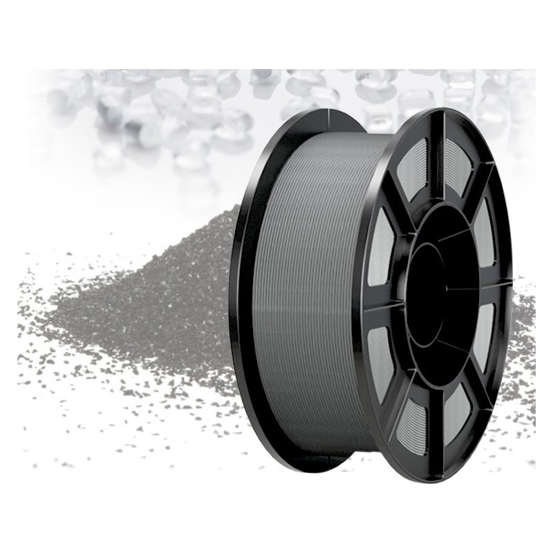 PLA 3D Printer Filament White Color Black