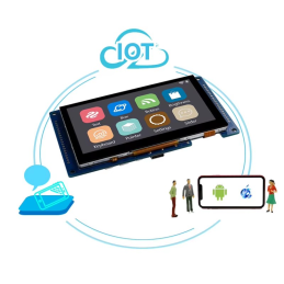 HMI development board ESP32 LVGL WIFI & BLES TFT module with RGB LCD graphic display Intelligent display