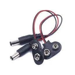 Adaptateur de batterie  DC 9V pour Arduino Uno R3