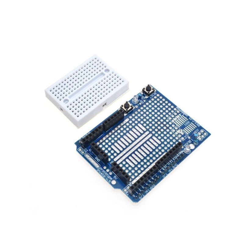 prototype shield v.5 + Mini plaque à Essai