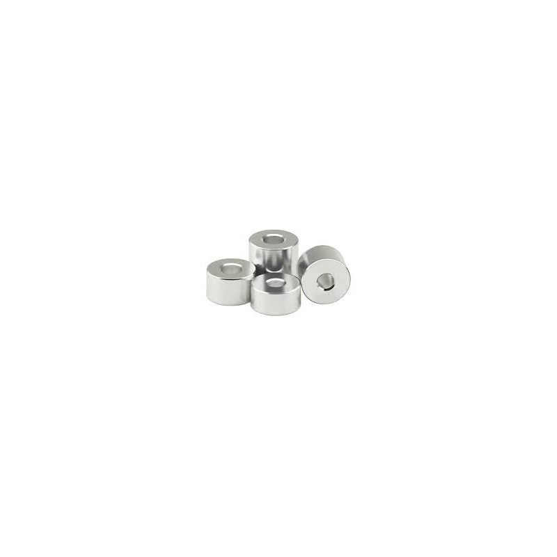 Entretoises creuses non filetées rondes en aluminium M2-M12 Collier de rehausseurs de capot Douilles Rondelles
