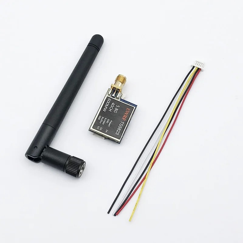 TS5823-600mW-40CH-5.8G video transmitter, perfect for FPV drones, robotics, and wireless surveillance