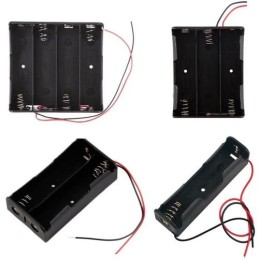 SUPPORT & COUPLEUR DE PILES 2 CANAUX