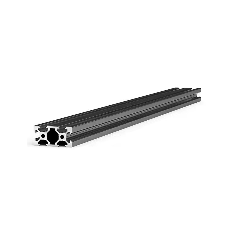 Profilé en aluminium extrudé à fente en T de 20x40 60Cm fentes en T ouvertes