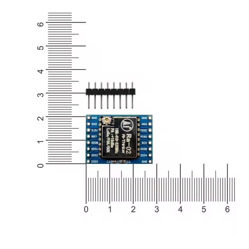 Module 433MHZ SX1278 LoRa 433M 10KM Ra-02 carte de Transmission à ...