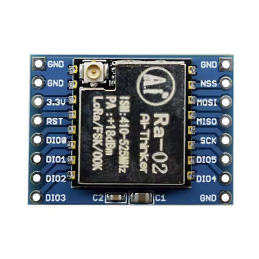 433MHz SX1278 LoRa RA-02 module for long-range wireless transmission up to 10 km, high sensitivity, and low power consumption
