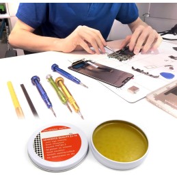 Lead-free solder paste 50g and 80g, no-clean flux, perfect for electronics and electrical work