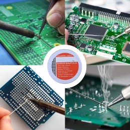 Lead-free solder paste 50g and 80g, no-clean flux, perfect for electronics and electrical work