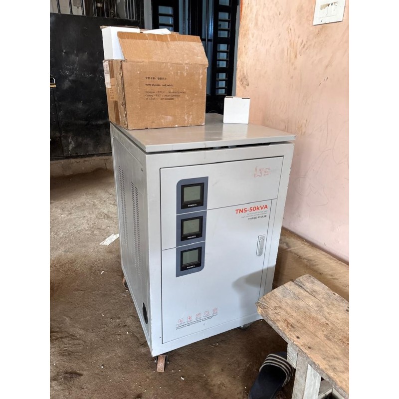 TNS-50KVA Voltage Regulator by LTS  Three-phase