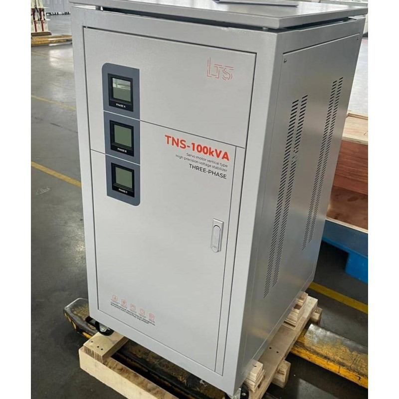 Régulateur de tension﻿ TNS-100KVA Marque LTS Triphasé