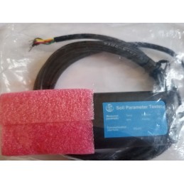 7-in-1 RS485 soil tester sensor to measure temperature, moisture, EC, NPK, and pH
