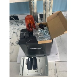 Complete Kit  for Rolling Shutters  with motorization, safety features and remote control. Gâte Expert Brand
