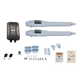 Complete Kit  for Barrier Arm  with motorization, safety features and remote control. Gâte Expert Brand