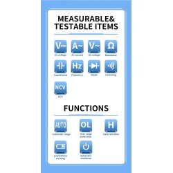 Pince ampèremétrique numérique