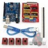 CNC shield V3 kit+ Arduino Uno+4pcs A4988