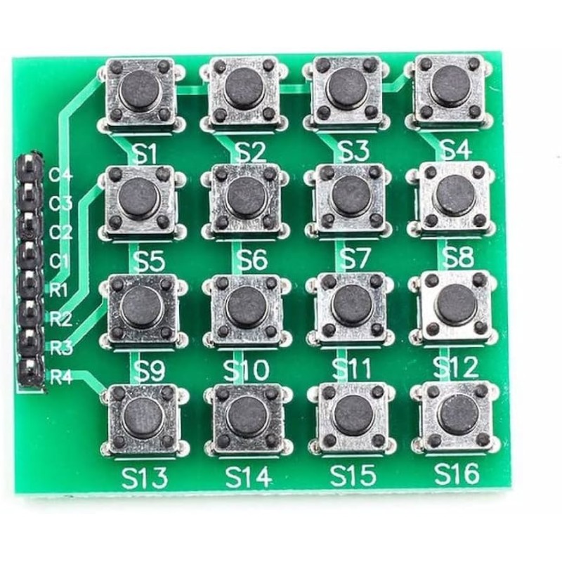 Stayhome 8pin 4x4 matrice 16 touches