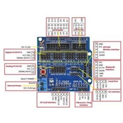 Bouclier de capteur Arduino v5.0