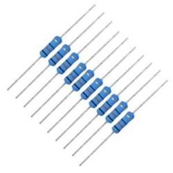 Lot de 10 Résistances 1/4W-1% - 4.3Kohm