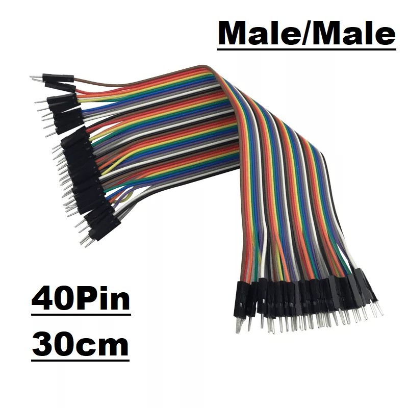Jumper MM Male Male 30 Cm Connection Wire Strip