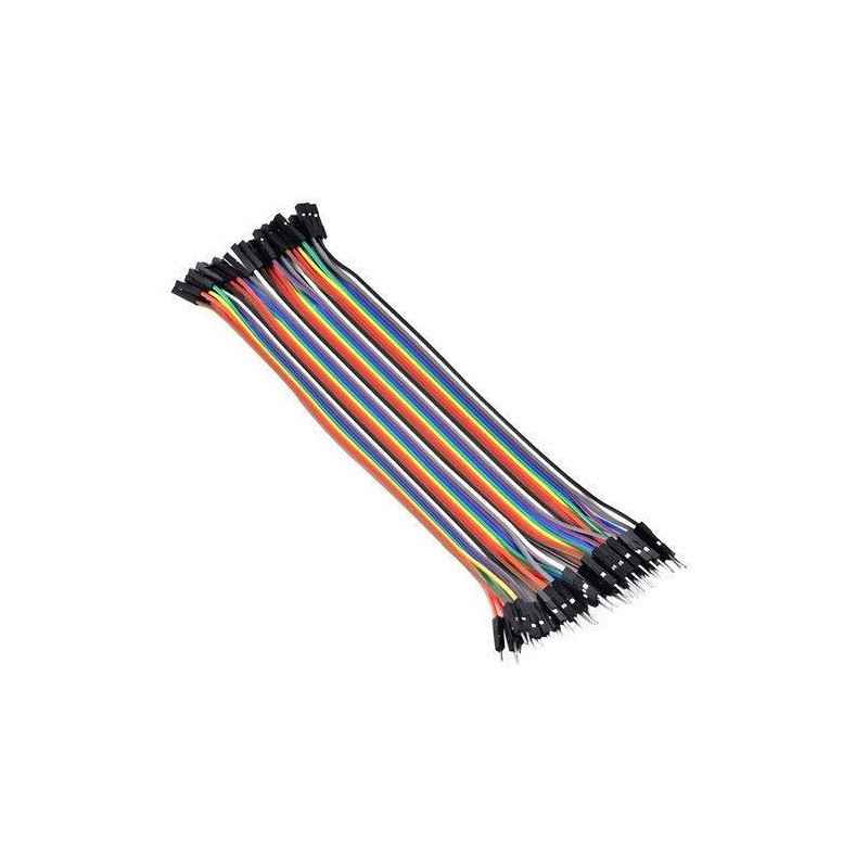 Barette de fils de connexion Jumper MF  Male Femelle 30 Cm