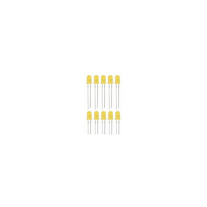 Diodes LED 3MM Couleur Jaune