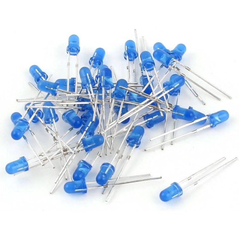Diodes LED 3MM Bleu