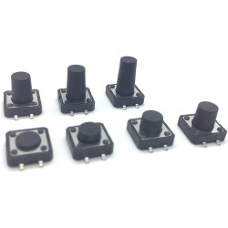 Push Button Micro Switches - 6*6*6mm